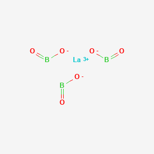 molecular formula B3LaO6 B080070 Lanthanum metaborate CAS No. 13703-99-6