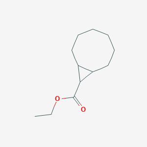 molecular formula C12H20O2 B8007080 Ethyl bicyclo[6.1.0]nonane-9-carboxylate CAS No. 72258-12-9