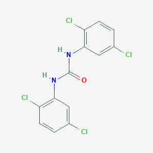 molecular formula C13H8Cl4N2O B080075 1,3-Bis(2,5-dichlorophenyl)urea CAS No. 13201-85-9