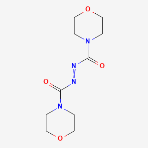 molecular formula C10H16N4O4 B8007572 Azodicarboxylic dimorpholide 