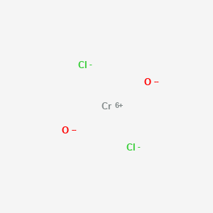 molecular formula CrO2Cl2<br>Cl2CrO2 B080077 Chromyl chloride CAS No. 14977-61-8