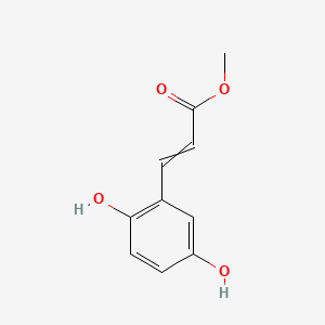 molecular formula C10H10O4 B8008057 Methyl 2,5-dihydroxycinnamate 