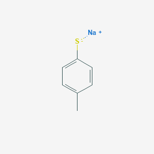 molecular formula C7H7NaS B080081 Sodium toluene-p-thiolate CAS No. 10486-08-5