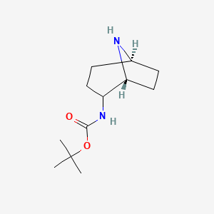 tert-butyl N-[(1R,5S)-8-azabicyclo[3.2.1]octan-2-yl]carbamate