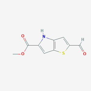 methyl 2-formyl-4H-thieno[3,2-b]pyrrole-5-carboxylate