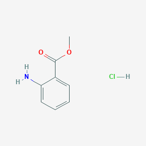 molecular formula C8H10ClNO2 B8008415 Methyl 2-aminobenzoate hydrochloride 