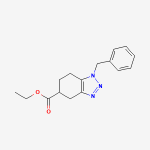 ethyl 1-benzyl-4,5,6,7-tetrahydro-1H-1,2,3-benzotriazole-5-carboxylate