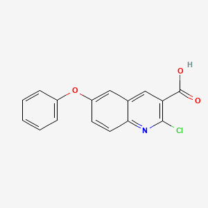 2-Chloro-6-phenoxyquinoline-3-carboxylic acid