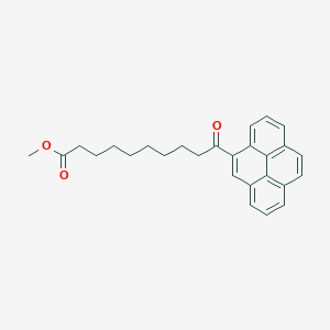 molecular formula C27H28O3 B8008659 Methyl 10-oxo-10-pyren-4-yldecanoate 