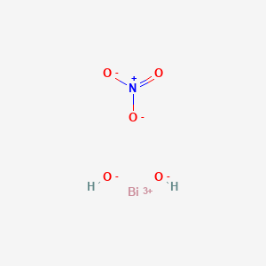 molecular formula BiH2NO5 B080088 氢氧化硝酸铋 CAS No. 13595-83-0