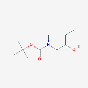 molecular formula C10H21NO3 B8008905 Tert-butyl (2-hydroxybutyl)(methyl)carbamate 
