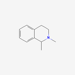 molecular formula C11H15N B8008948 1,2-Dimethyl-1,2,3,4-tetrahydroisoquinoline CAS No. 14429-09-5