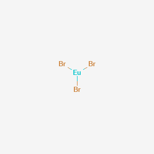 molecular formula Br3Eu B080099 Europium bromide (EuBr3) CAS No. 13759-88-1