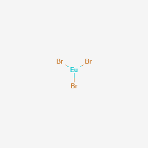 molecular formula EuBr3<br>Br3Eu B080099 Europium bromide (EuBr3) CAS No. 13759-88-1