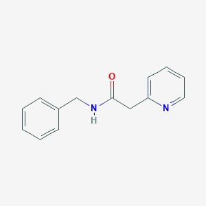 molecular formula C14H14N2O B8010085 N-Benzyl-2-(pyridin-2-yl)acetamide 