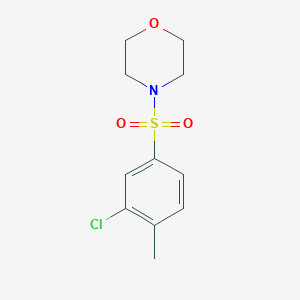 4-[(3-Chloro-4-methylbenzene)sulfonyl]morpholine