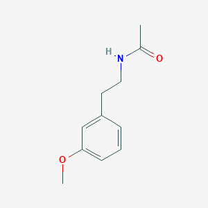 molecular formula C11H15NO2 B8010118 N-[2-(3-methoxyphenyl)ethyl]acetamide 