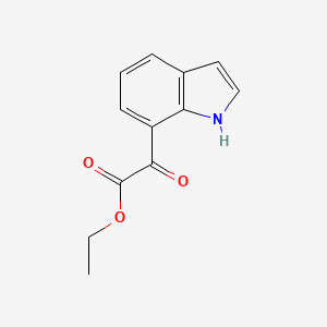 Ethyl 2-(1H-indol-7-yl)-2-oxoacetate
