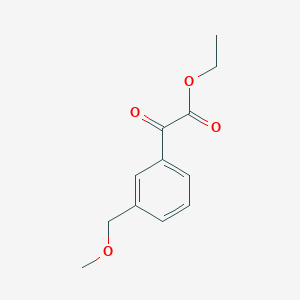 Ethyl 2-[3-(methoxymethyl)phenyl]-2-oxoacetate