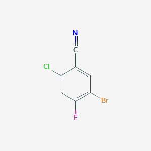 5-Bromo-2-chloro-4-fluorobenzonitrile