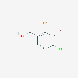 (2-Bromo-4-chloro-3-fluorophenyl)methanol