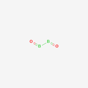 molecular formula B2O2 B080103 Diboron dioxide CAS No. 13766-28-4