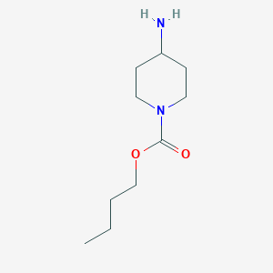 molecular formula C10H20N2O2 B8010328 Butyl 4-aminopiperidine-1-carboxylate 