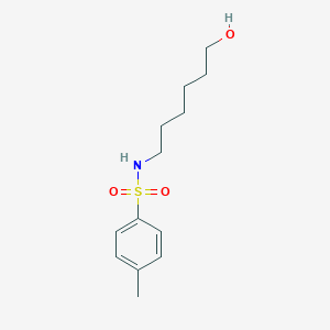 molecular formula C13H21NO3S B8010909 n-(6-Hydroxyhexyl)-4-methylbenzenesulfonamide 