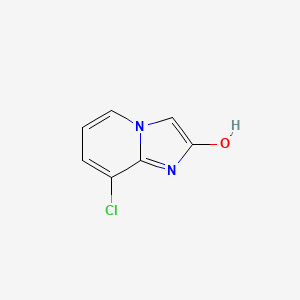 molecular formula C7H5ClN2O B8011117 8-Chloroimidazo[1,2-a]pyridin-2-ol 