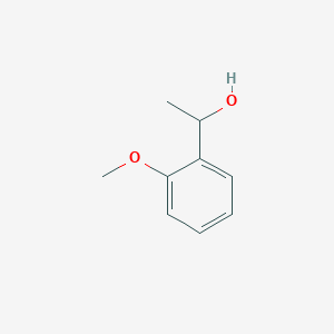 molecular formula C9H12O2 B080116 1-(2-Methoxyphenyl)ethanol CAS No. 13513-82-1