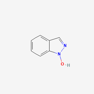 molecular formula C7H6N2O B8011745 1H-Indazol-1-ol 