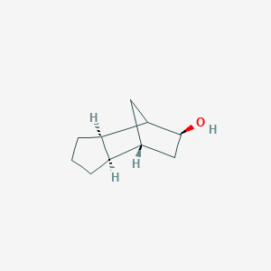 molecular formula C10H16O B080119 (3aalpha,4beta,5beta,7beta,7aalpha)-Octahydro-4,7-methano-1H-inden-5-ol CAS No. 10271-44-0