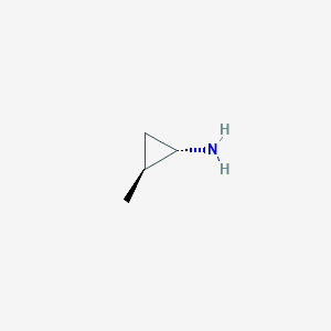 molecular formula C4H9N B8012014 (1S,2S)-2-methylcyclopropan-1-amine 