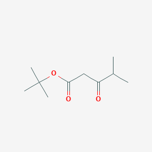 molecular formula C10H18O3 B8012113 Tert-butyl 4-methyl-3-oxopentanoate CAS No. 94250-54-1