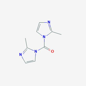 molecular formula C9H10N4O B080123 1,1'-羰基双(2-甲基咪唑) CAS No. 13551-83-2