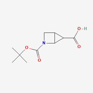 2-[(tert-Butoxy)carbonyl]-2-azabicyclo[2.1.0]pentane-5-carboxylic acid