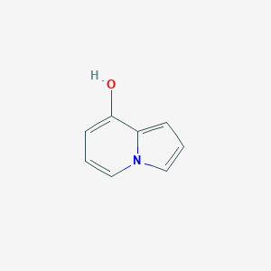 molecular formula C8H7NO B8012506 Indolizin-8-ol 
