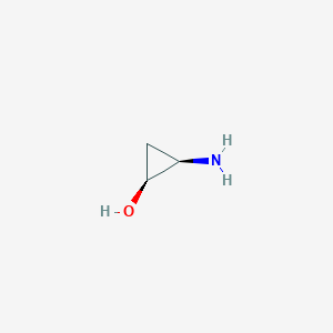 molecular formula C3H7NO B8012654 (1S,2R)-2-aminocyclopropan-1-ol 