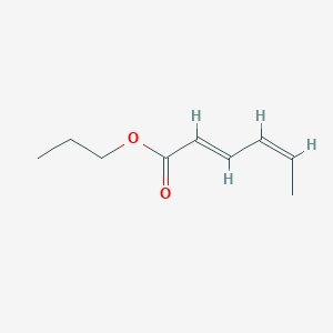 molecular formula C9H14O2 B080131 Propyl sorbate CAS No. 10297-72-0
