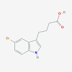molecular formula C12H12BrNO2 B080146 5-Bromo-1H-indole-3-butyric acid CAS No. 13993-31-2