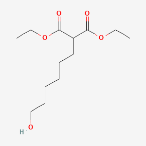 molecular formula C13H24O5 B8014629 Diethyl 2-(6-hydroxyhexyl)malonate 