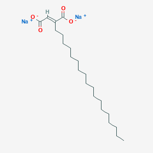 molecular formula C22H38Na2O4 B8014991 Sodium stearylfumarate 