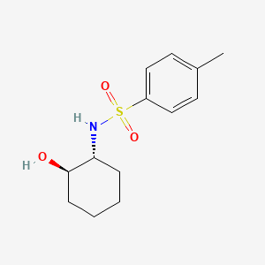 molecular formula C13H19NO3S B8016185 N-(trans-2-Hydroxycyclohexyl)-4-methylbenzenesulfonamide 