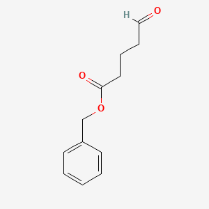 molecular formula C12H14O3 B8016289 Benzyl 5-oxopentanoate 