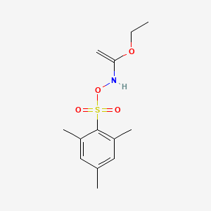 (1-Ethoxyethenylamino) 2,4,6-trimethylbenzenesulfonate