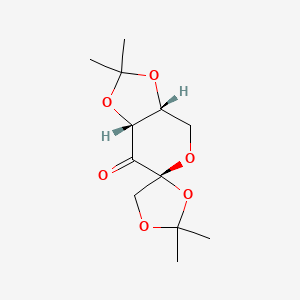 (3a'R,4R,7a'R)-2,2,2',2'-tetramethyldihydrospiro[[1,3]dioxolane-4,6'-[1,3]dioxolo[4,5-c]pyran]-7'(4'H)-one