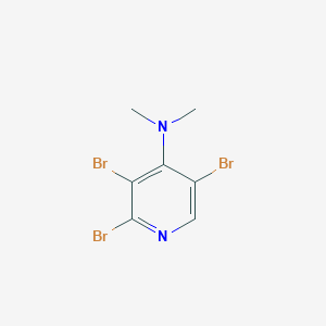 2,3,5-tribromo-N,N-dimethylpyridin-4-amine