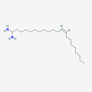 molecular formula C21H44N2 B8016396 (Z)-henicos-12-ene-1,1-diamine 