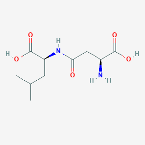molecular formula C10H18N2O5 B080169 H-Asp(Leu-OH)-OH CAS No. 14650-26-1