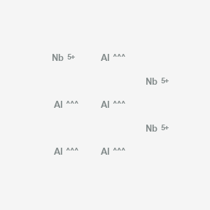 molecular formula Al5Nb3+15 B080173 Niobium aluminide CAS No. 12003-75-7